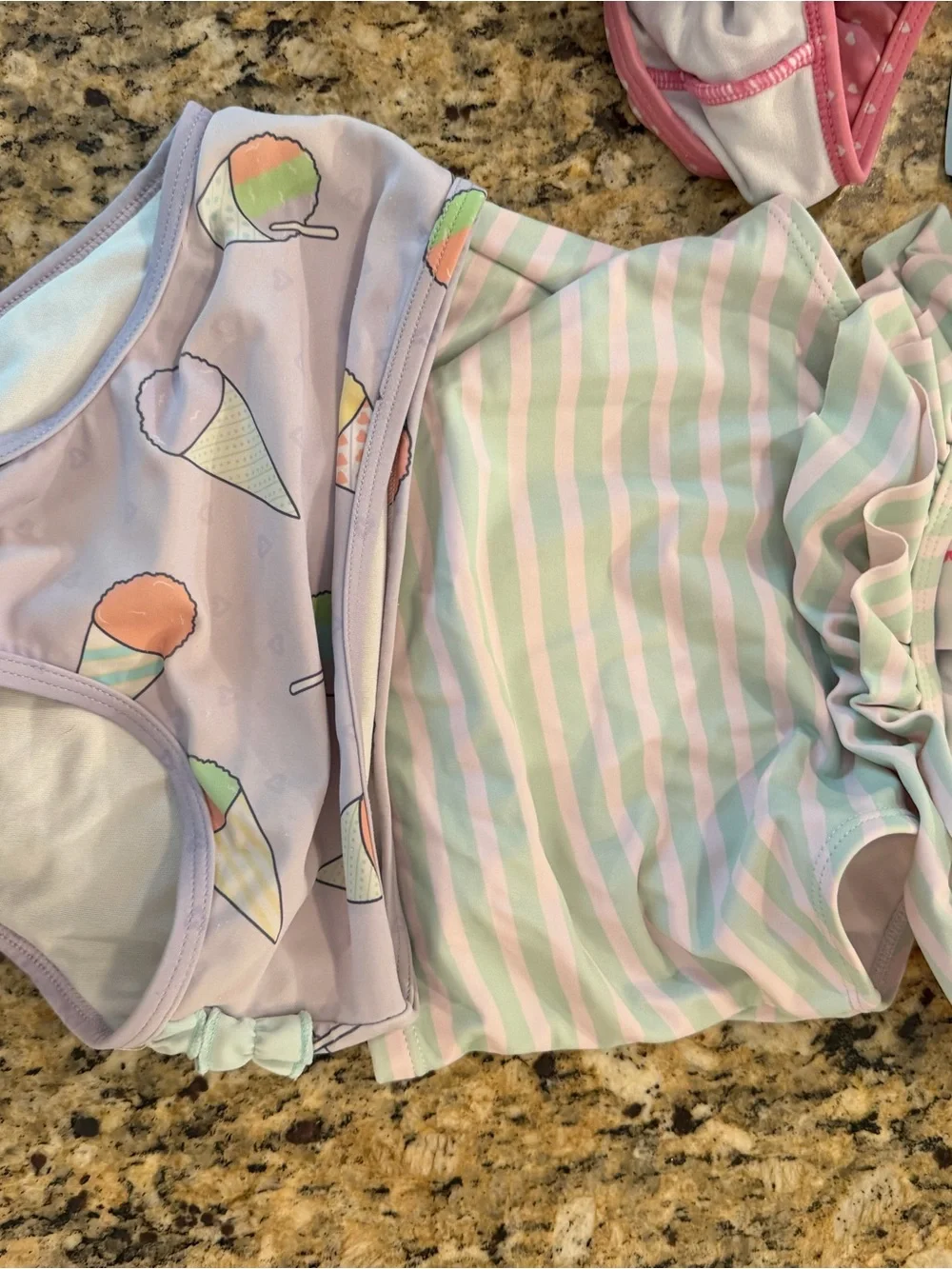 Ruffle Butts- girls Bathing suits- size 6